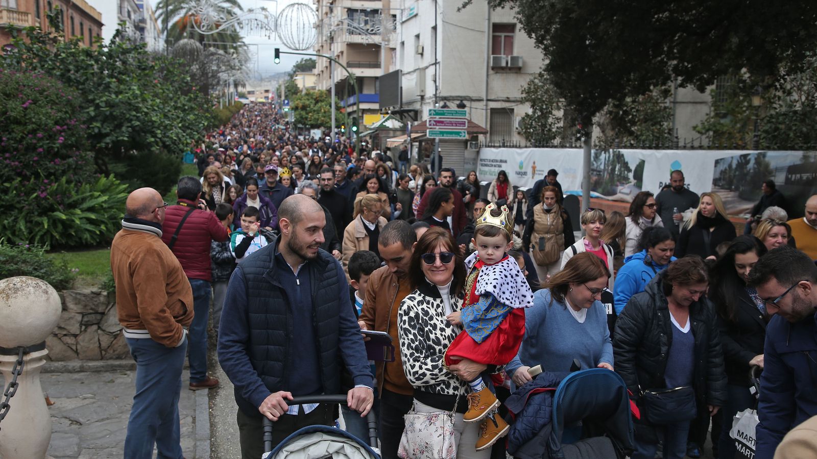 Fotos del arrastre de latas en Algeciras