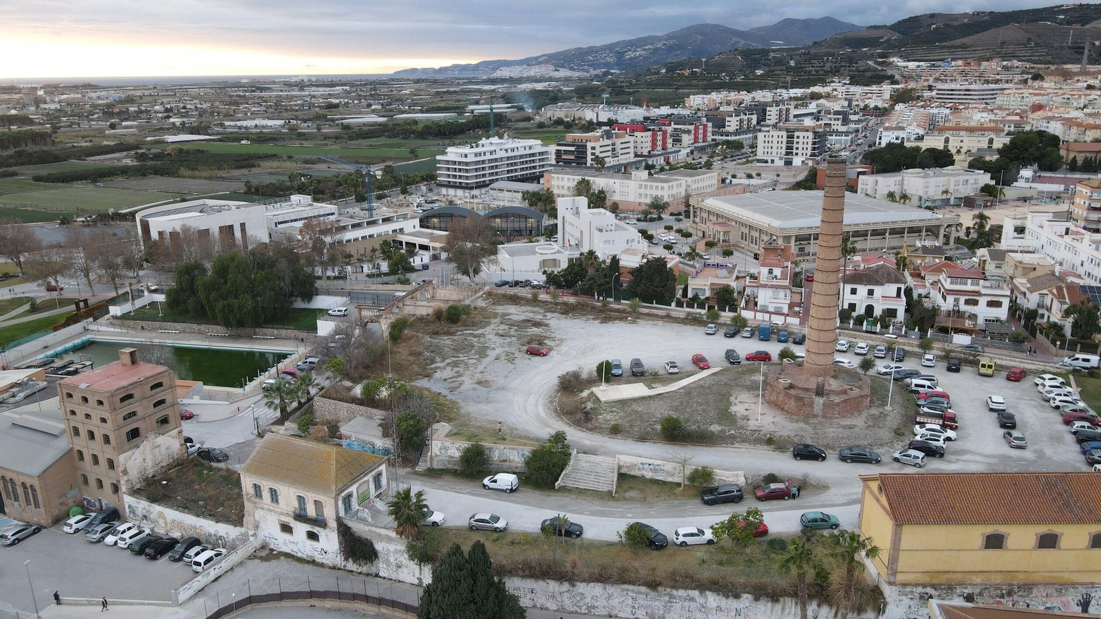 Vista aérea de una zona de Motril