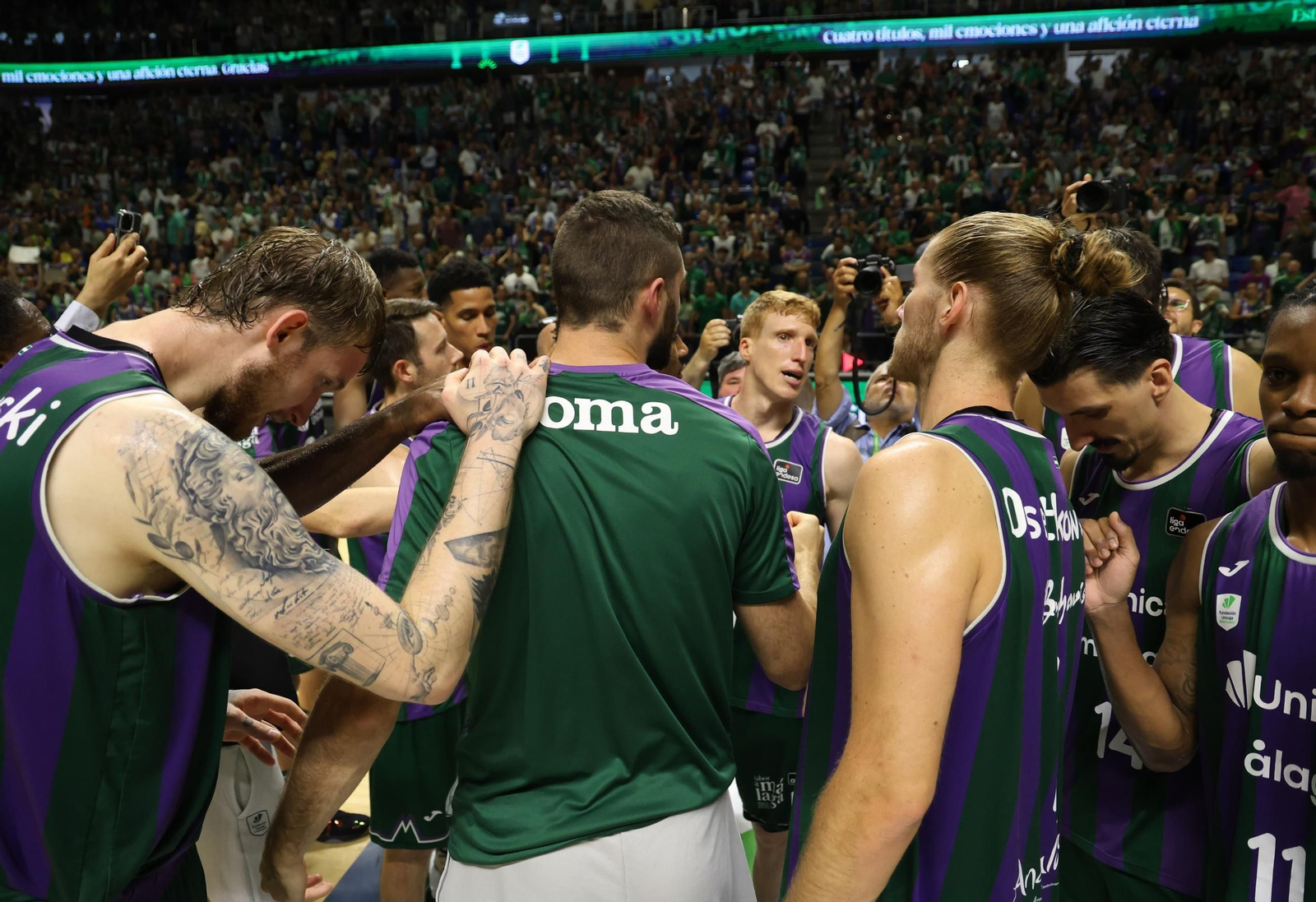 El Unicaja-Real Madrid, en fotos