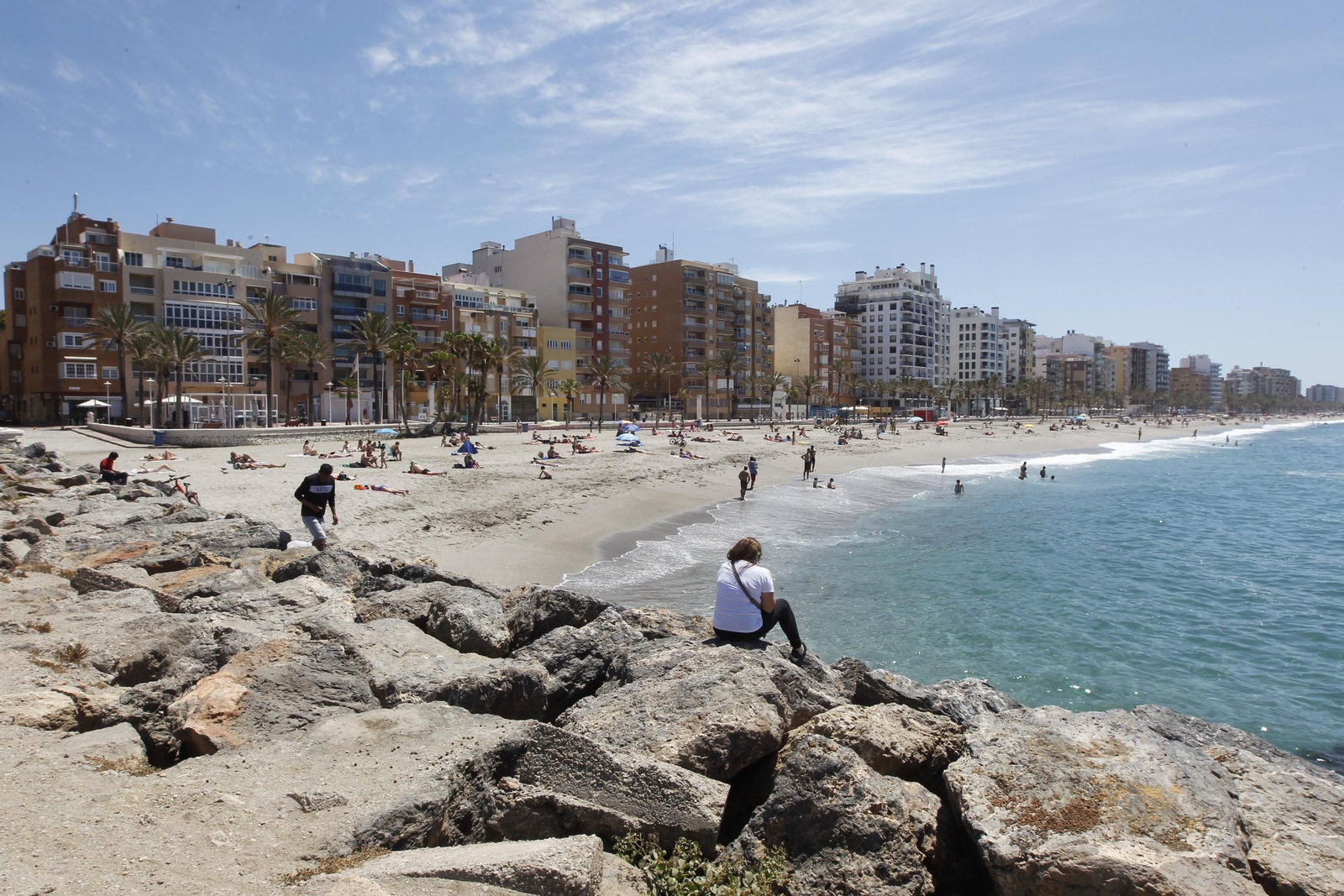 Fotogalería primer día vigilantes playas de Almería