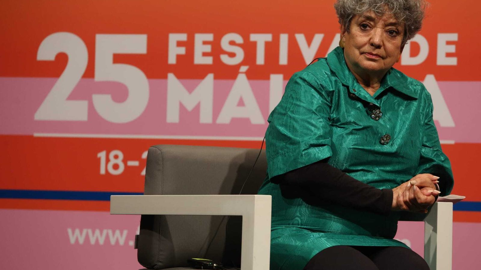 Sol Carnicero, este martes en el encuentro con los medios.