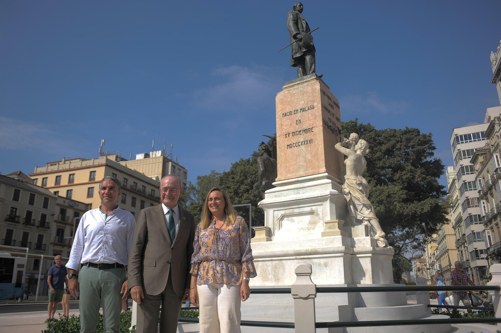 Fotos de la inauguración de los trabajos de reurbanización de la Alameda Fotos de la inauguración de los trabajos de reurbanización de la Alameda