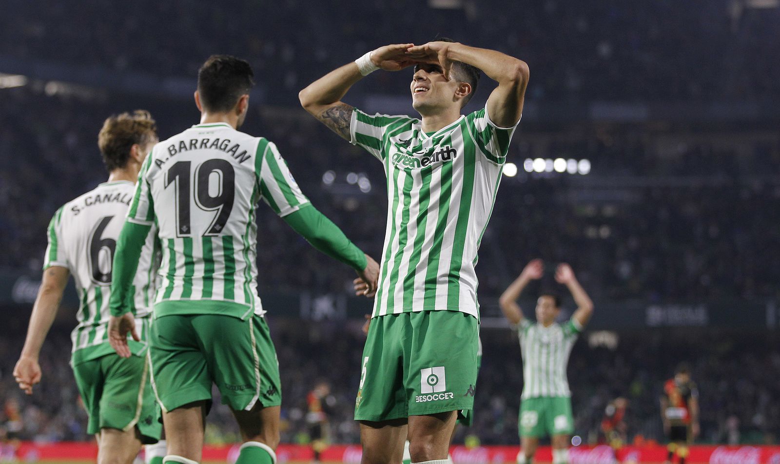El Betis-Rayo Vallecano, en imágenes