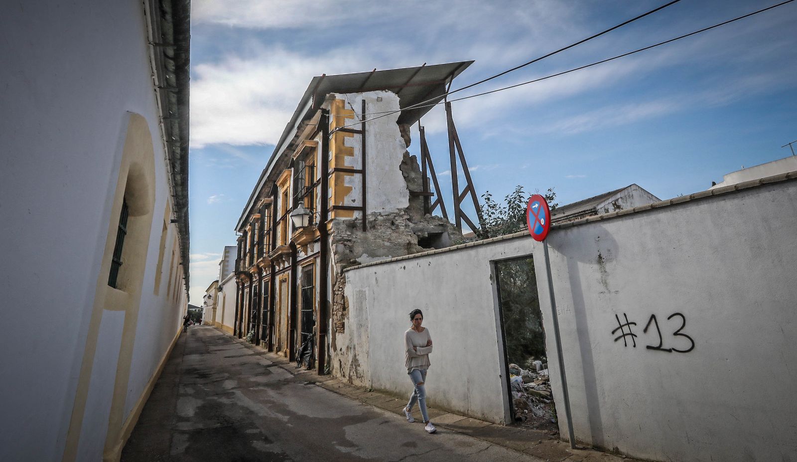 El visible abandono del centro histórico