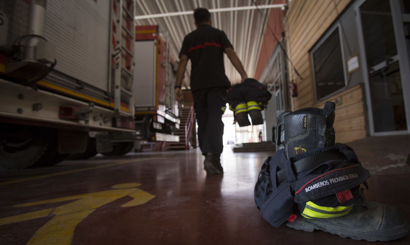 Las imágenes del Parque de Bomberos de Mairena del Aljarafe