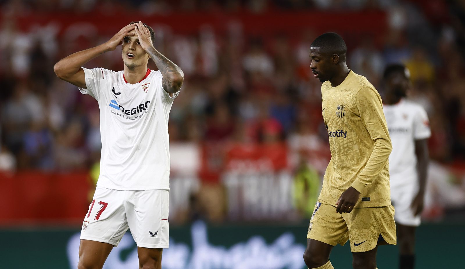 Las imágenes del Sevilla-Barcelona