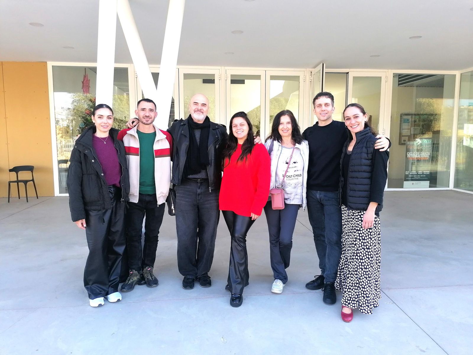 Sara Fernández, Maximiliano Sanford,, Paolo Mohovich, María Moreno, Ángela Feijoó, Eduardo Martínez e Isabel Guirado.