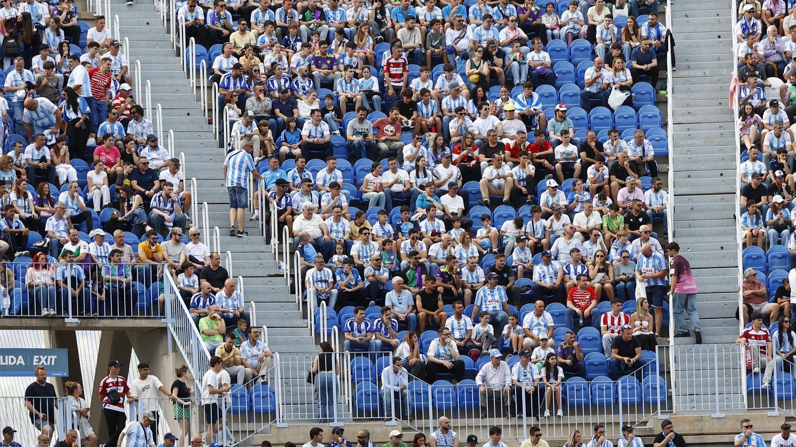 Las fotos del Málaga CF-Granada