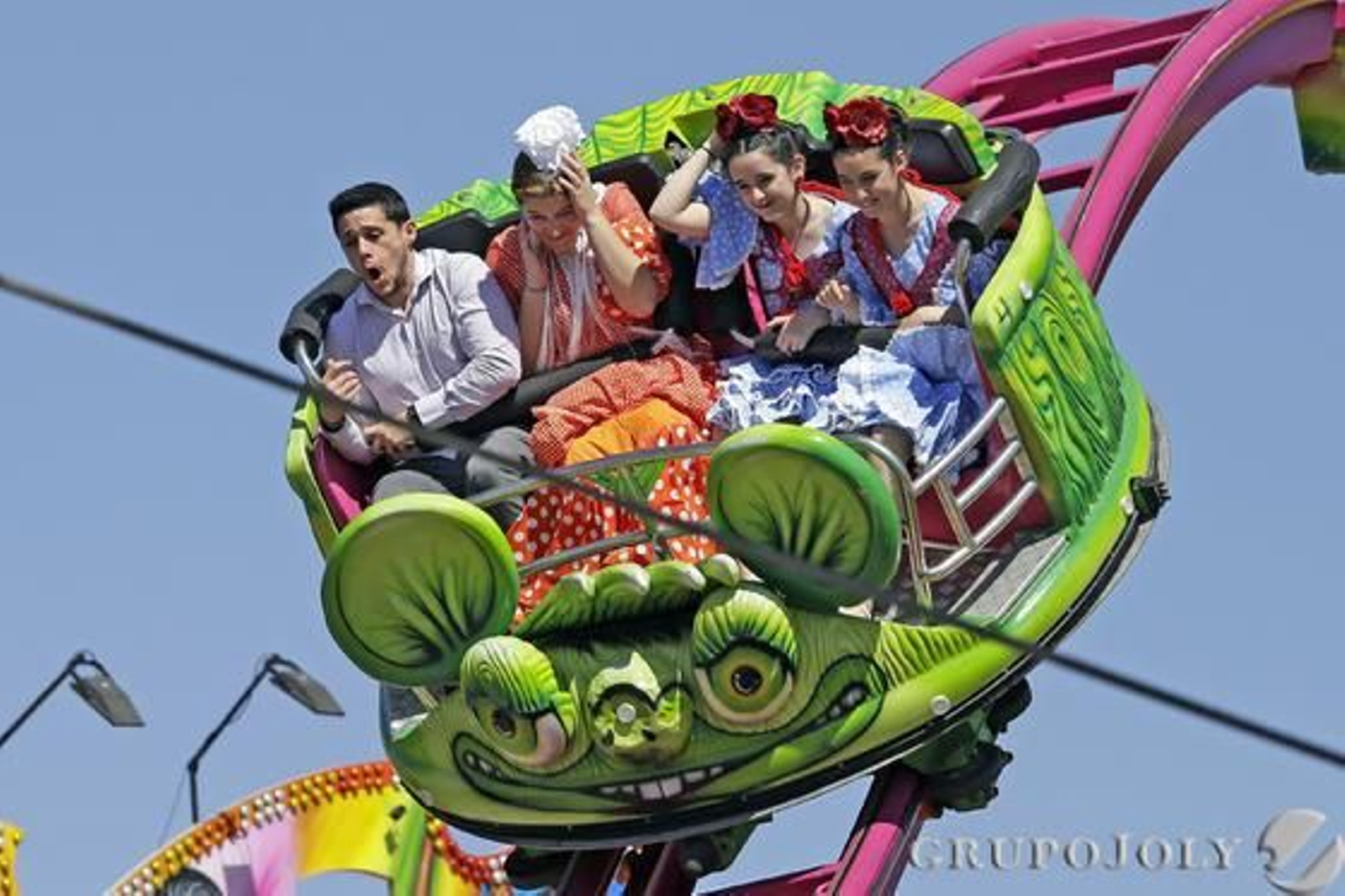 Entre el miedo a las alturas y el riesgo de ‘soponcio’ hay apenas un paso. A la vista queda.

Foto: Manuel Aranda