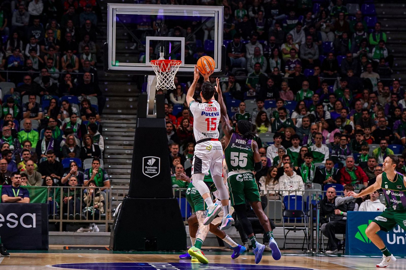 El Unicaja-Covirán Granada, en fotos