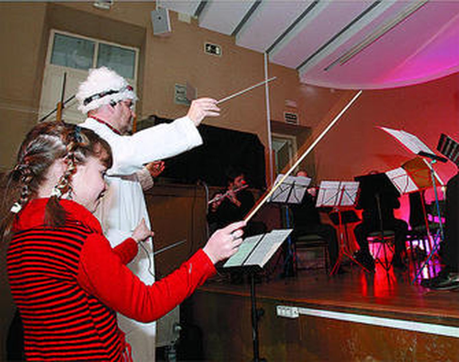 Imagen de un concierto didáctico celebrado este año en San Felipe Neri.