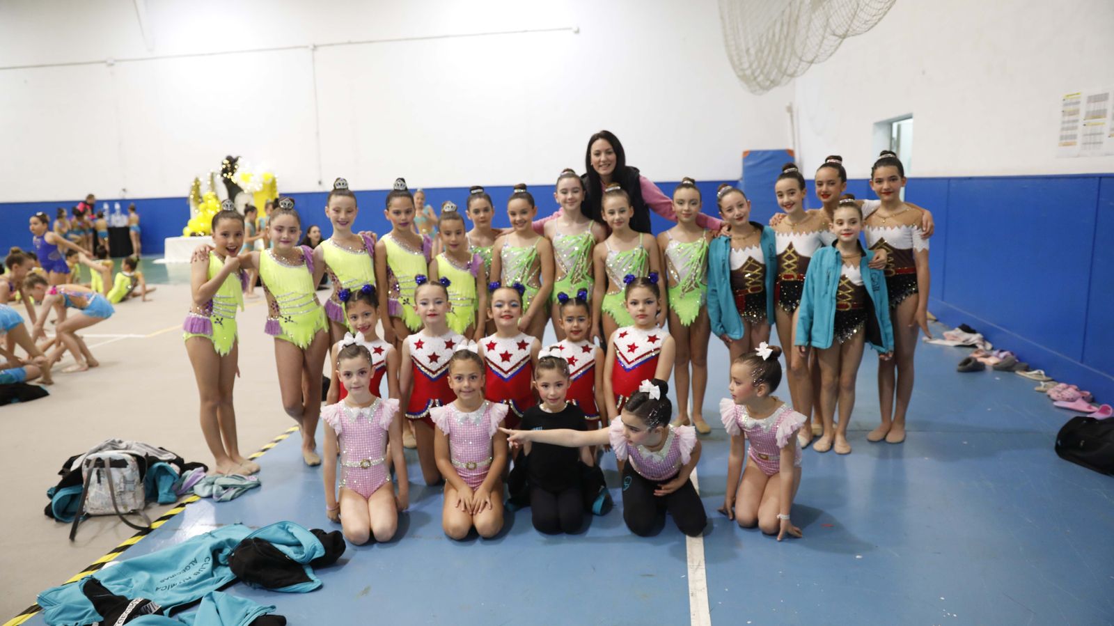 Torneo de gimnasia ritmica en el Tesorillo