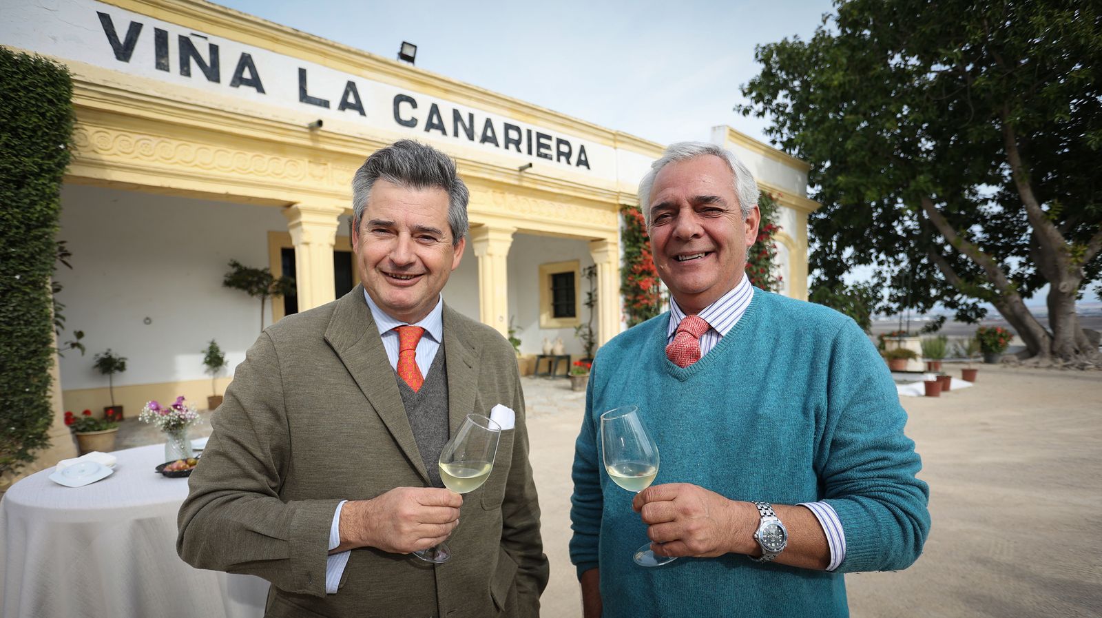 González Byass presenta el mosto de este año en la viña La Canariera