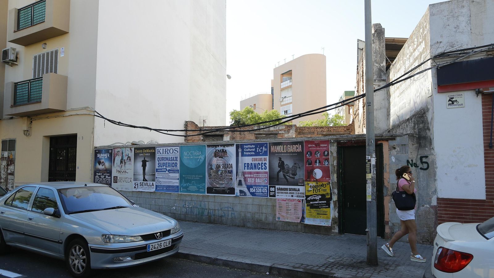 Parcela en San Juan de la Salle, donde se prevé la creación de VPO