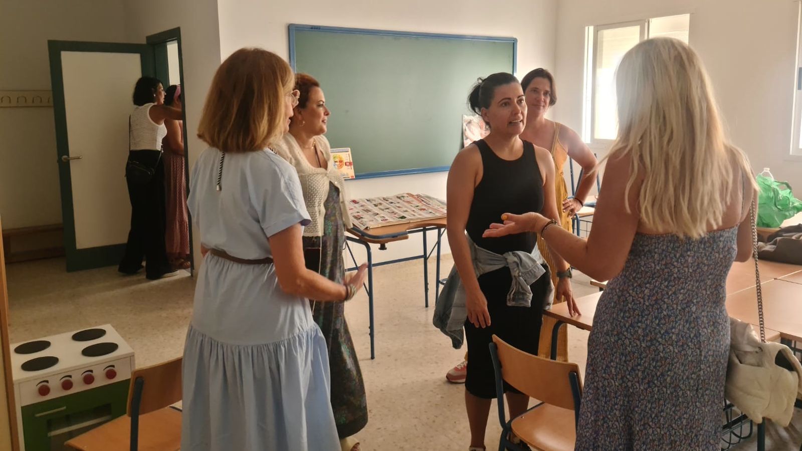 Curso escolar en San Juan del Puerto.