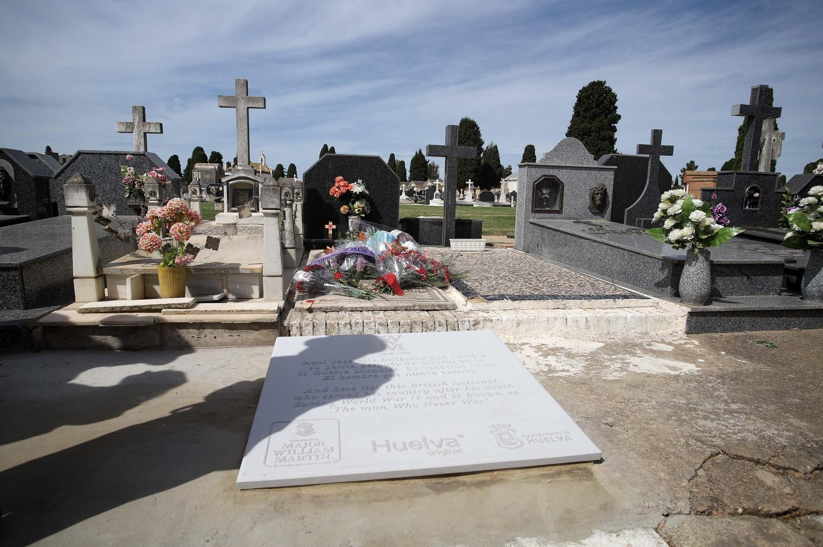 La ceremonia conmemorativa del 80 aniversario de la aparición del cuerpo de William Martin, en imágenes