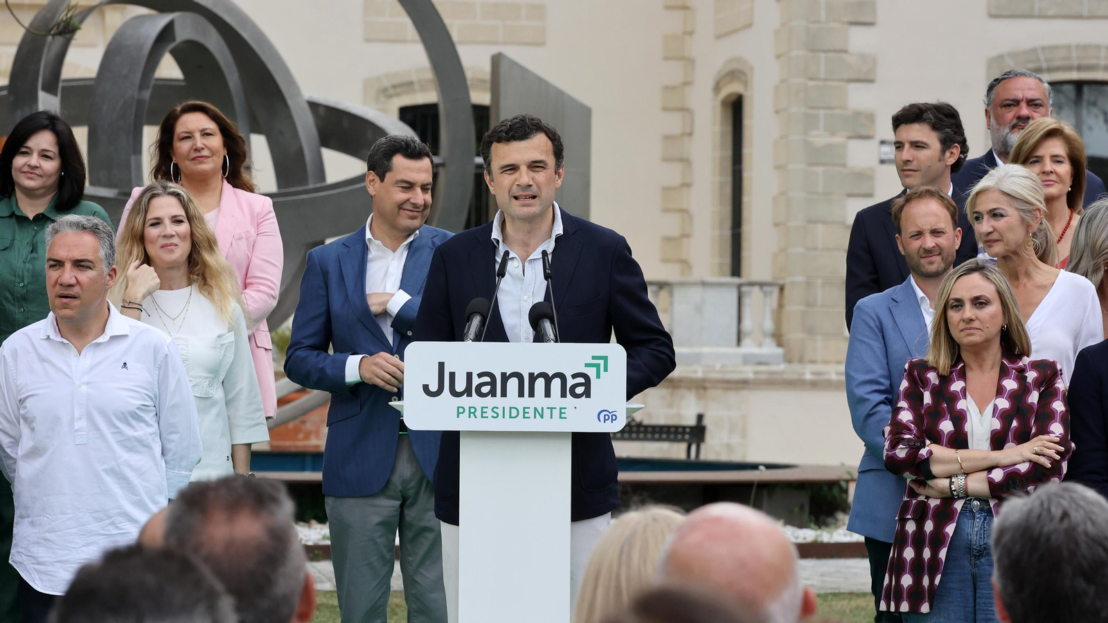 Juanma Moreno en Jerez