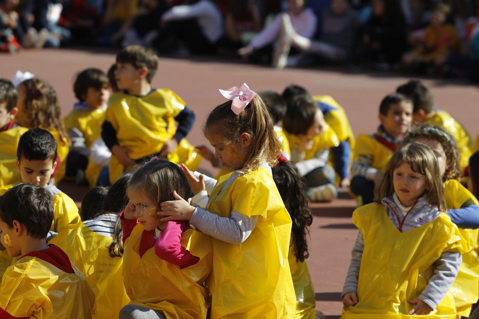 Fotogalería Día Internacional del Niño con Cáncer CEIP Mediterráneo. Almería