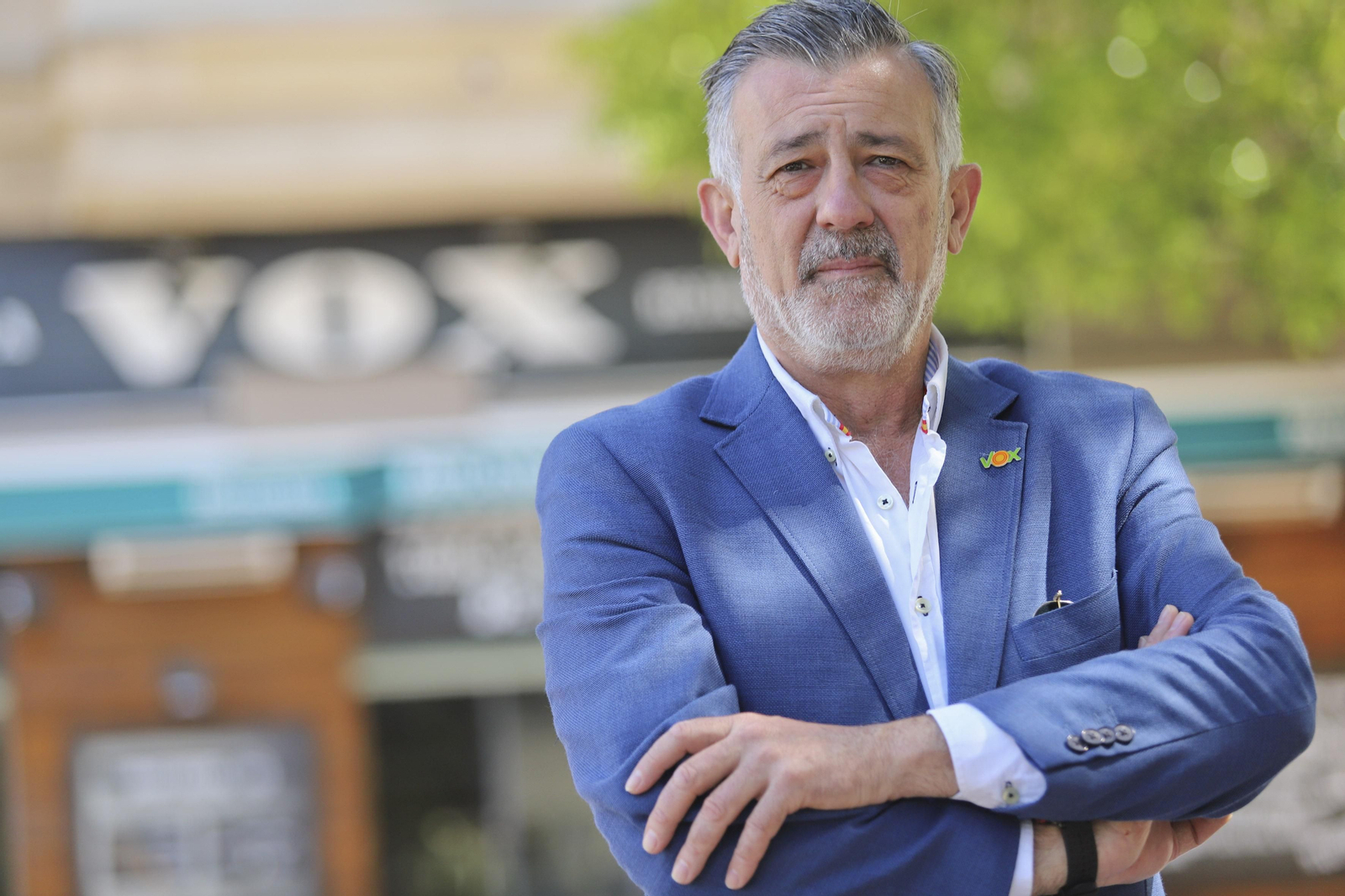 José Enrique Lara, candidato de Vox a la Alcaldía de Málaga.