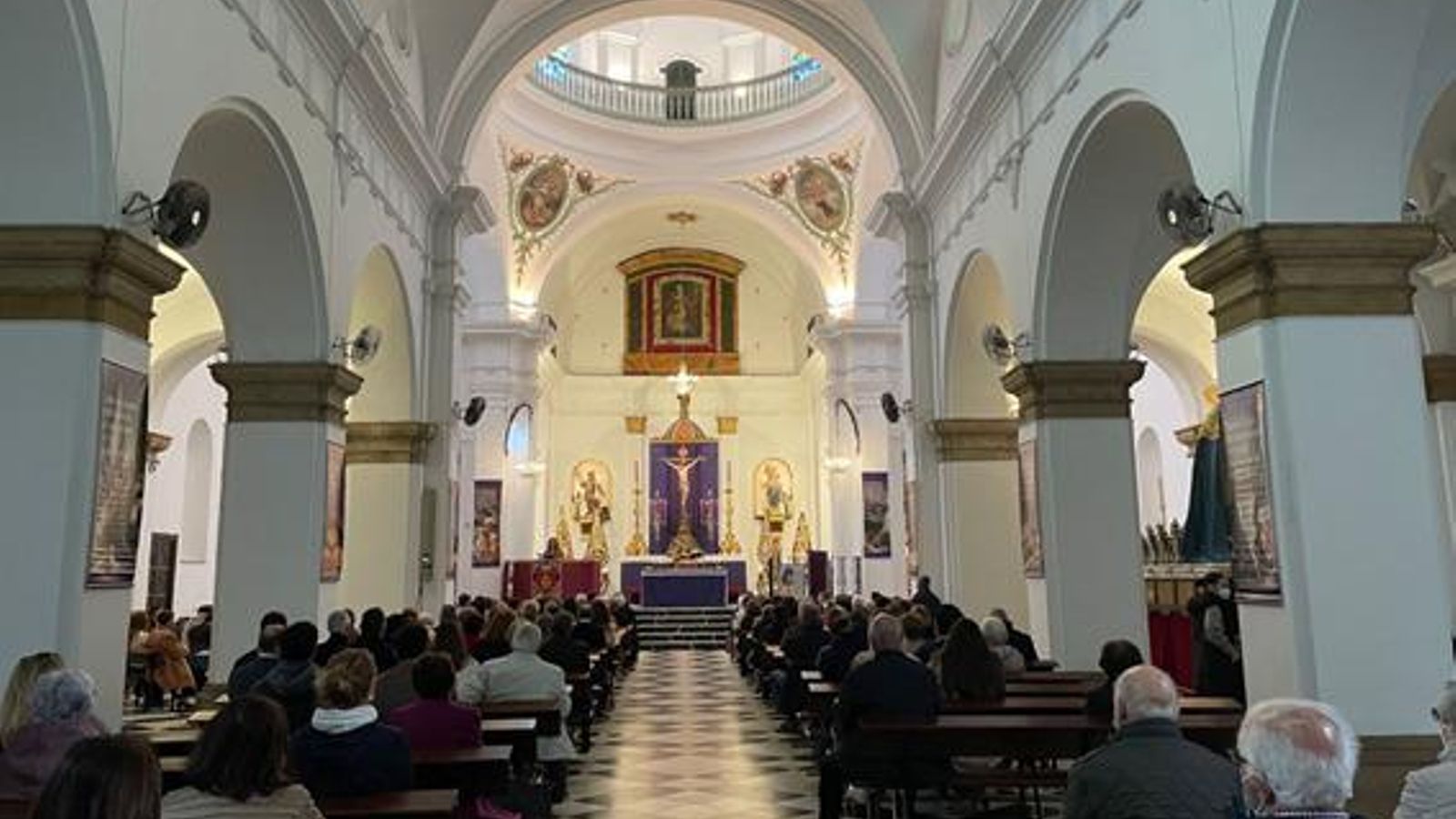 La nave central de San Isidro.