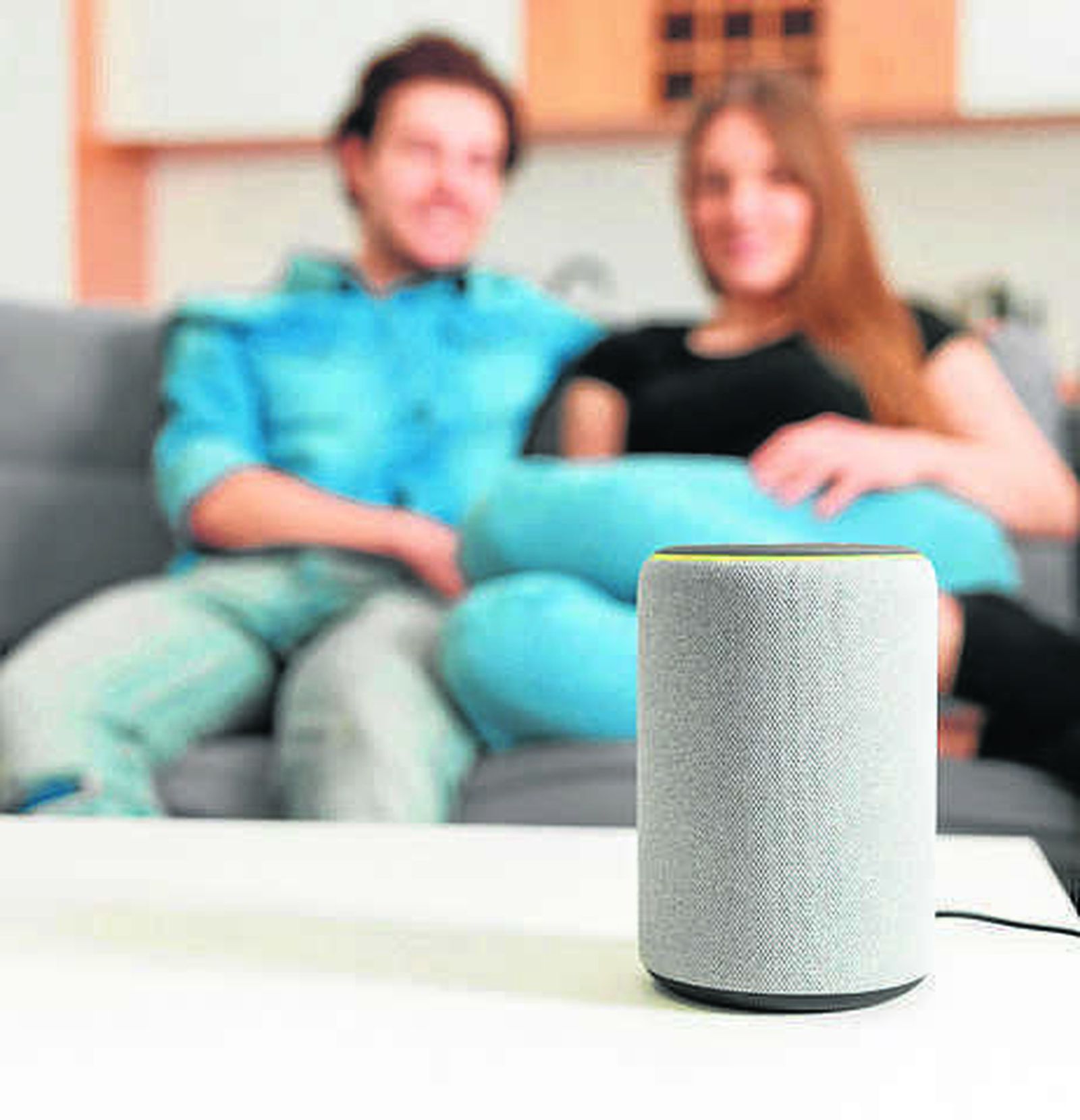 Altavoces inteligentes para el hogar.