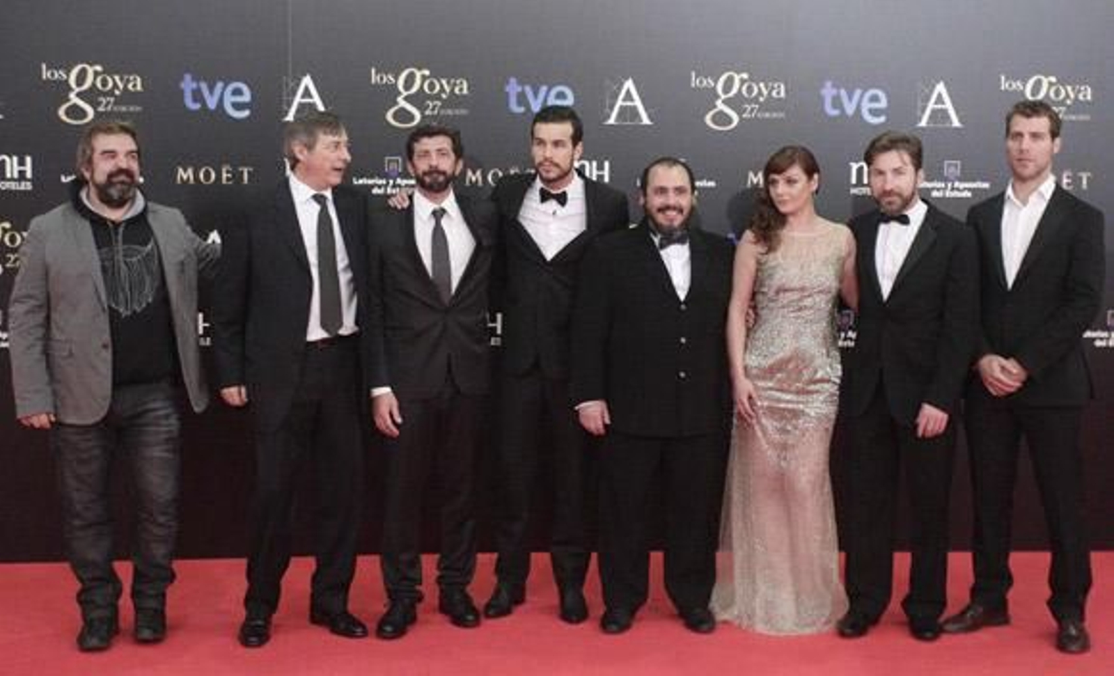 El equipo de 'Grupo 7'. / EFE