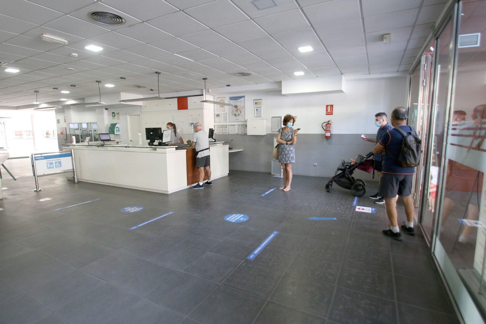 Apertura de los gimnasios en Almería