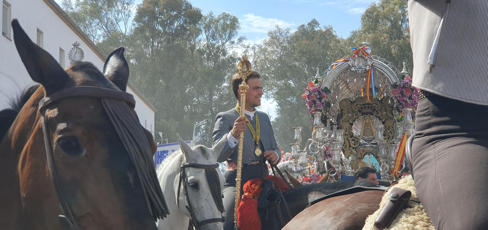 Imágenes de la presentación de Emigrantes en la Romería del Rocío 2019