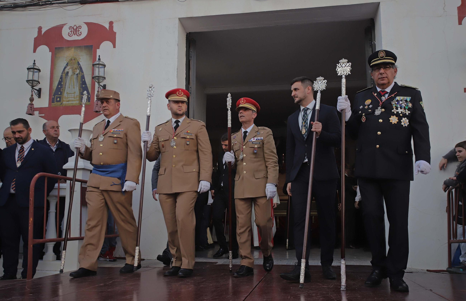 Fotos del Miércoles Santo en Algeciras: Ecce Homo y Buena Muerte