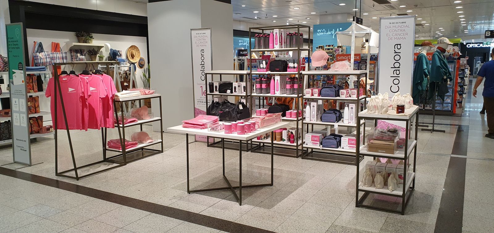 Productos solidarios en El Corte Inglés.