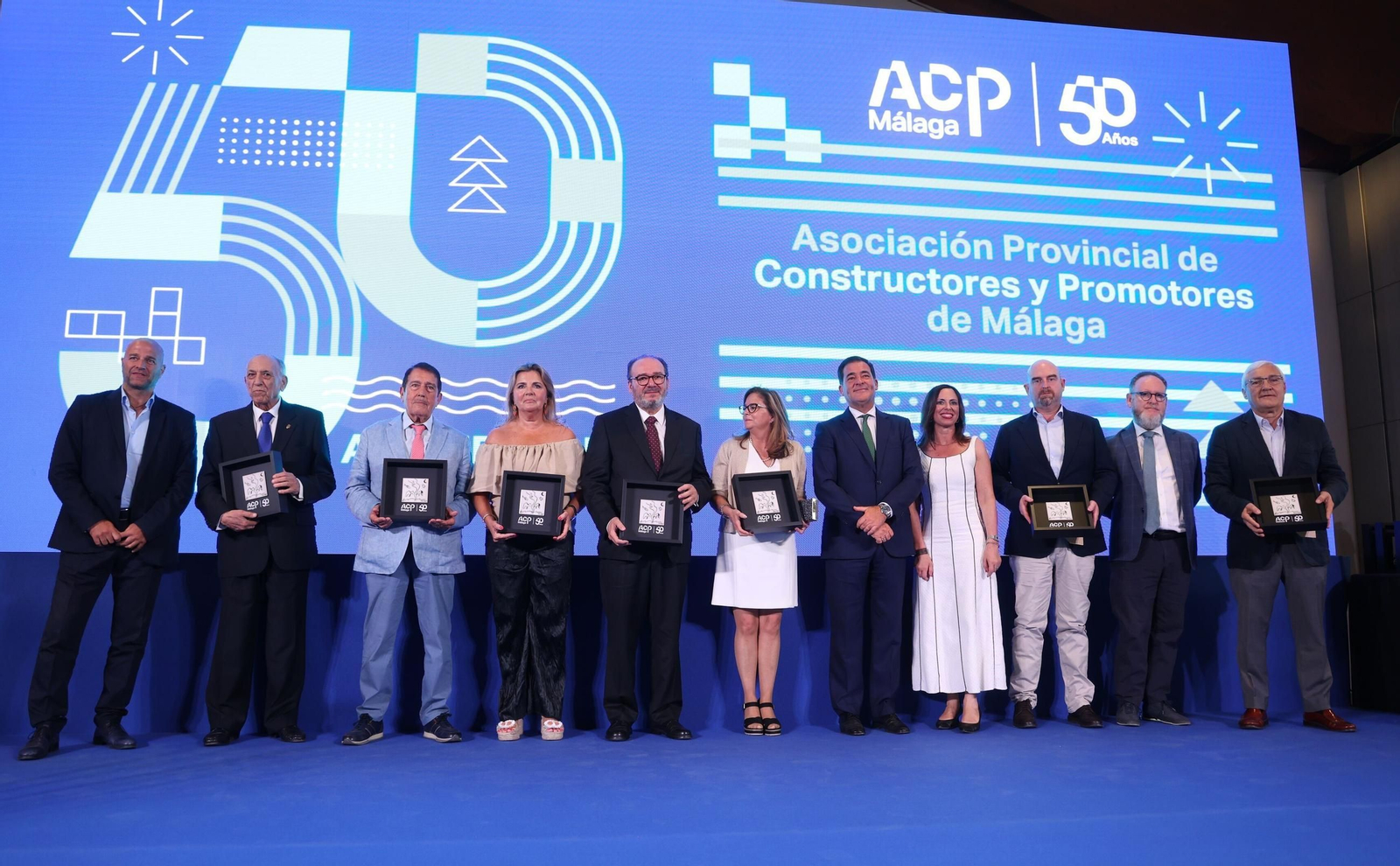 La gala de 50 aniversario de ACP Málaga, en fotos