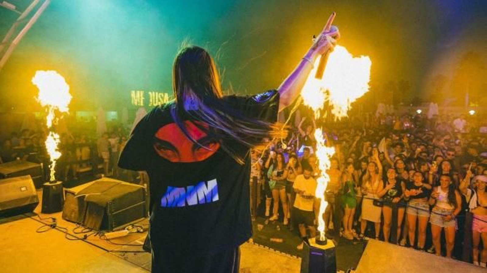 La artista Ptazeta, en un concierto. La artista Ptazeta, en un concierto.