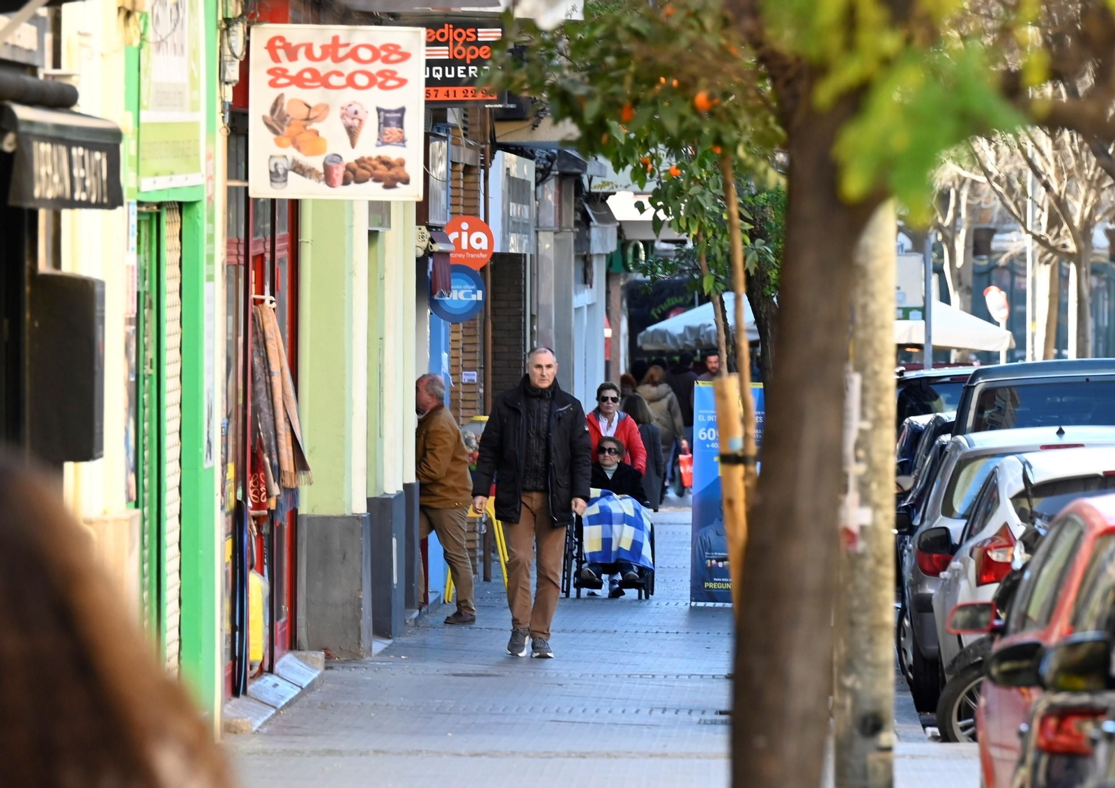 Un paseo en imágenes por Ciudad Jardín una fría jornada invernal