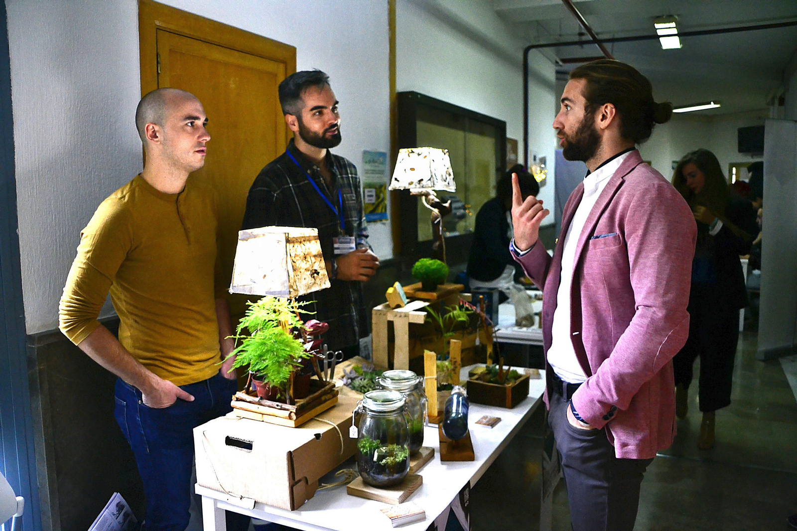 El Foro de Emprendimiento se celebró ayer en la Facultad de Ciencias del Trabajo.