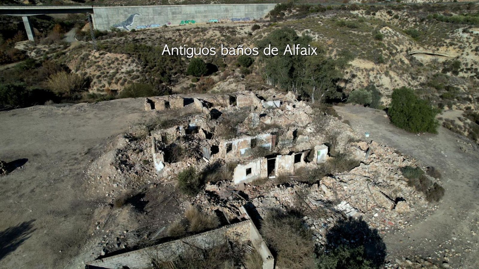 Ruinas de los baños de Alfaix