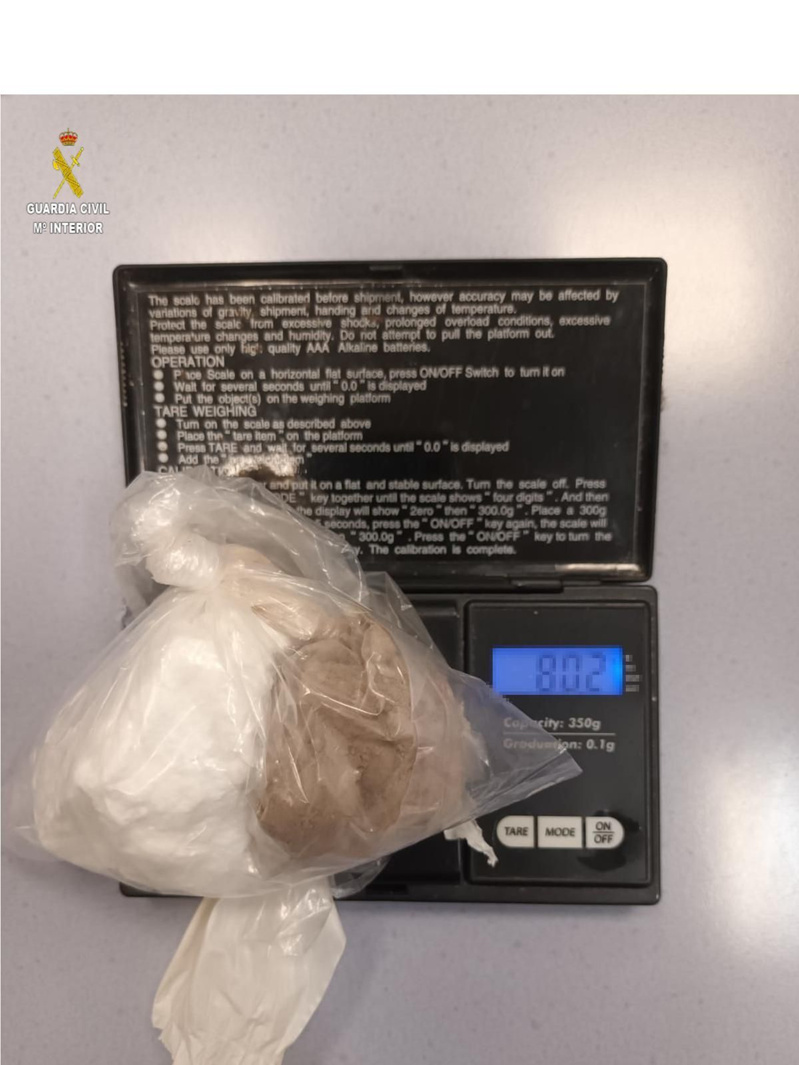 Cae un punto de venta de "rebujo" en Villanueva del Río y Minas