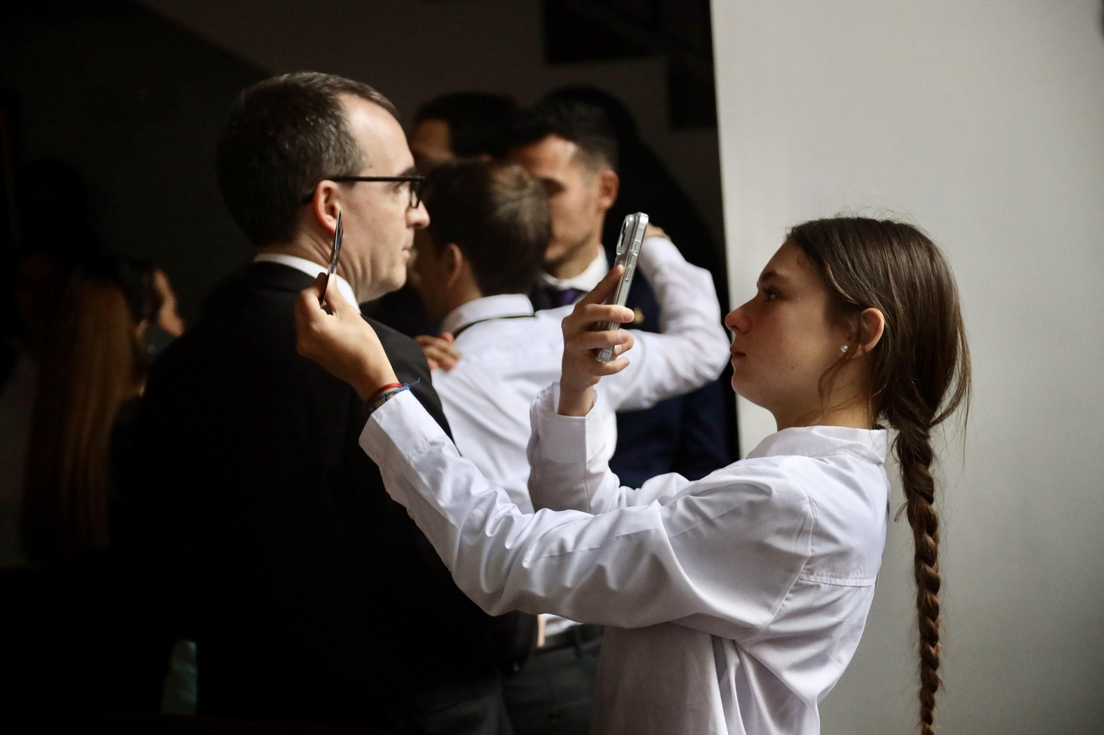 Salesianos en el Miércoles Santo en Málaga, en fotos