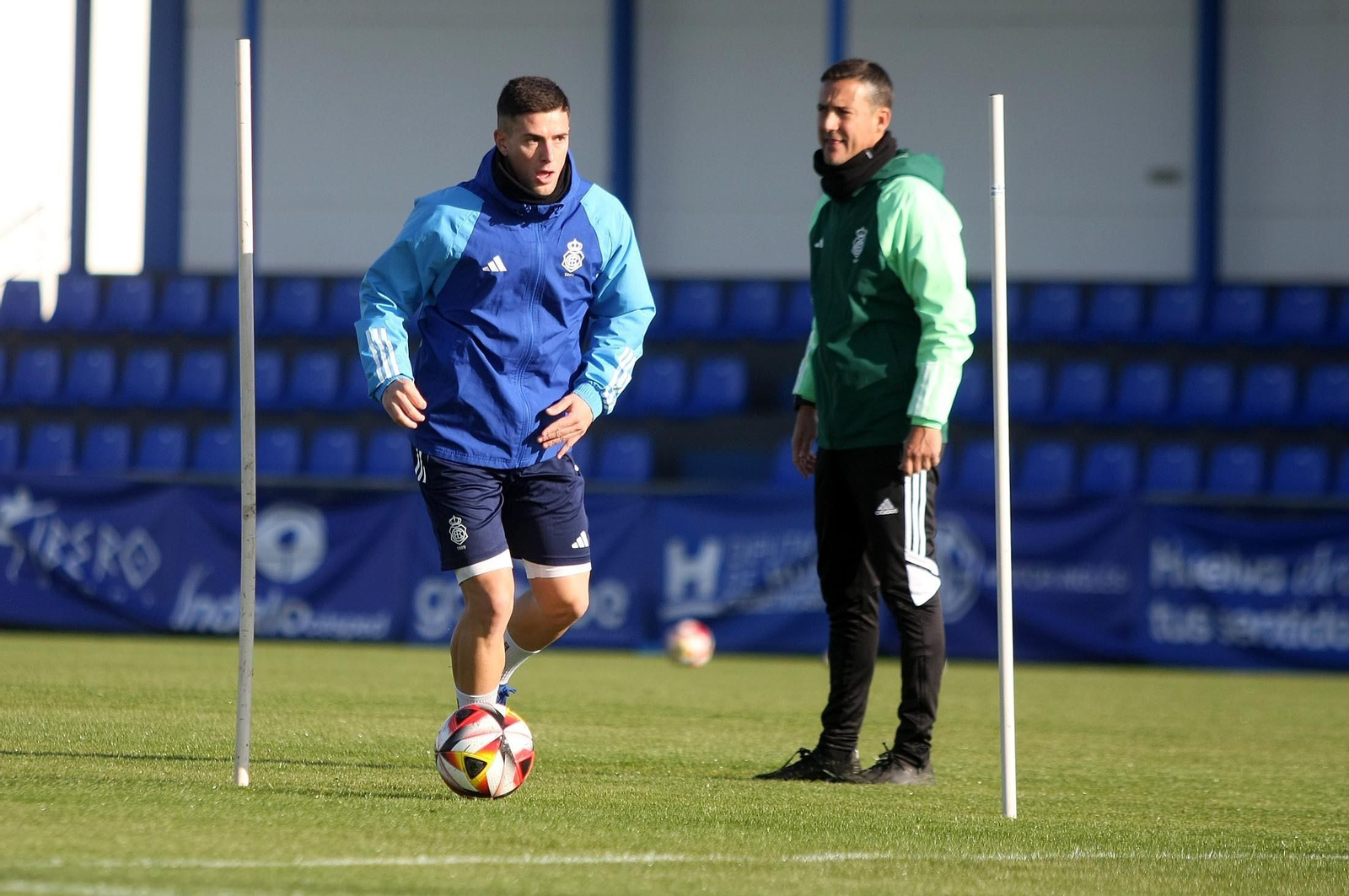 Entrenamiento del Recreativo de Huelva en imágenes
