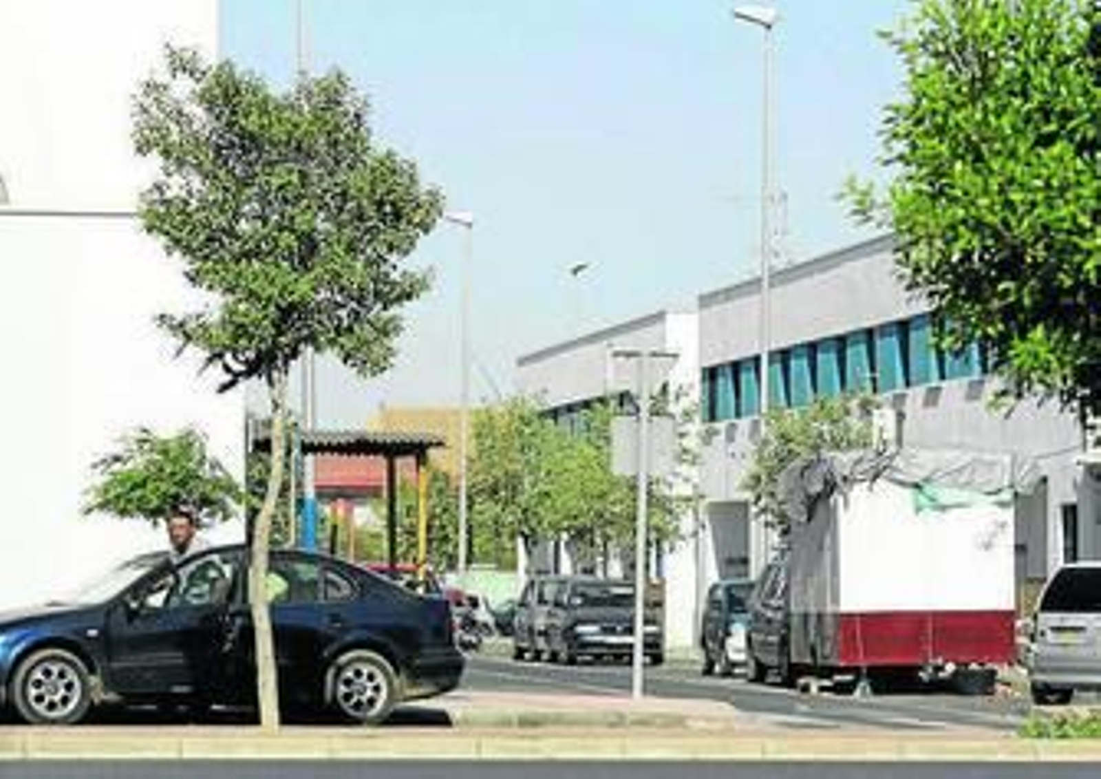 Calle Virginia Woolf de El Puche, donde la niña resultó herida.