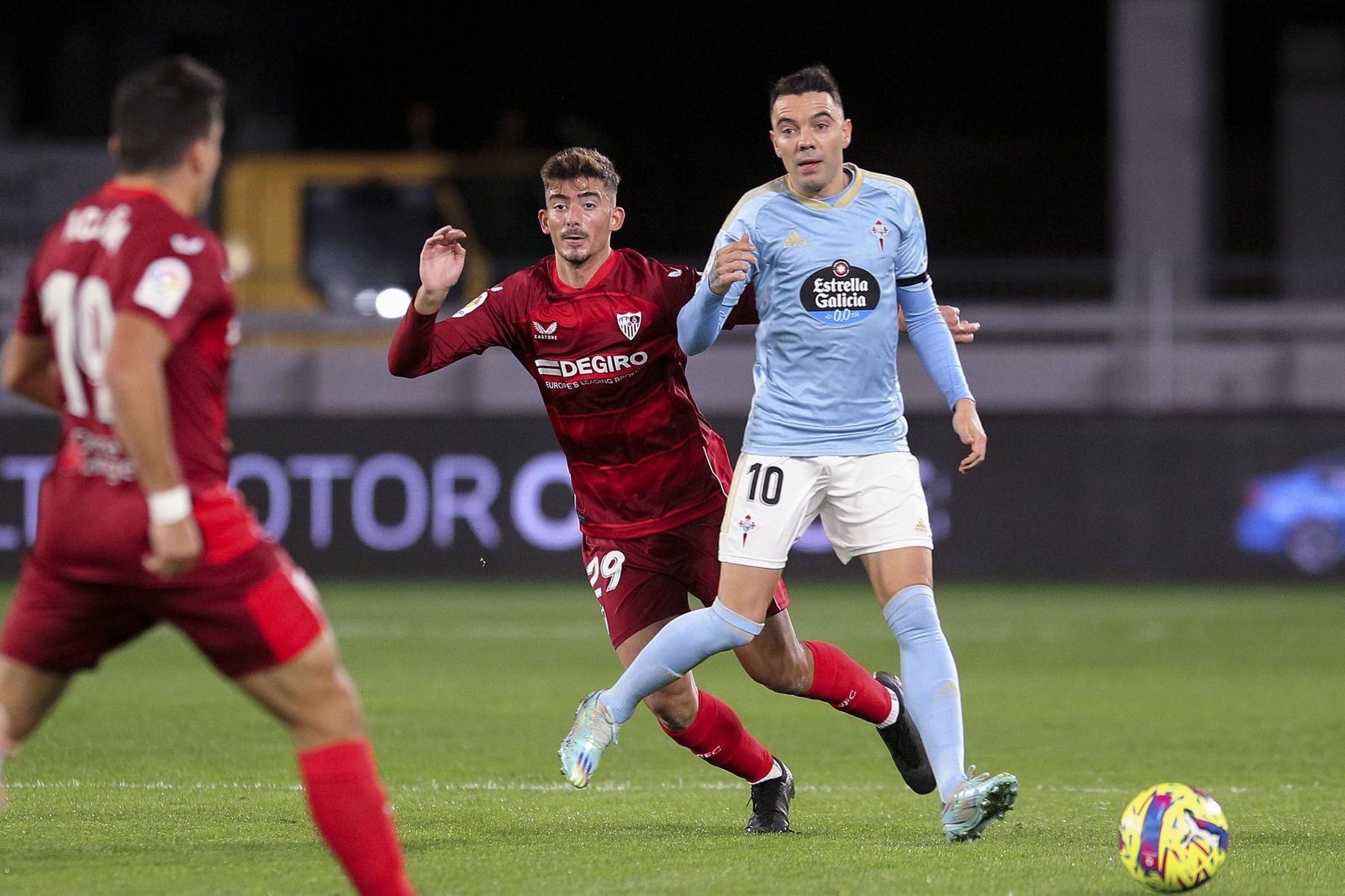 Imagen del último partido entre Sevilla y Celta de Vigo