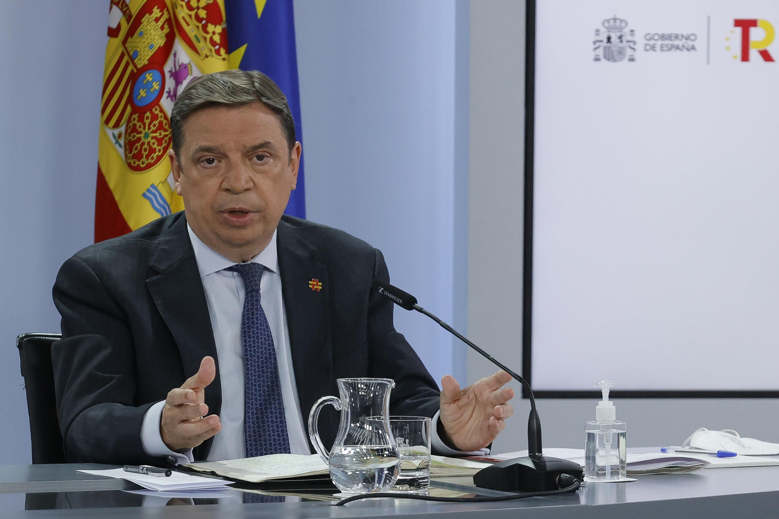 Luis Planas, en la rueda de prensa posterior al Consejo de Ministros