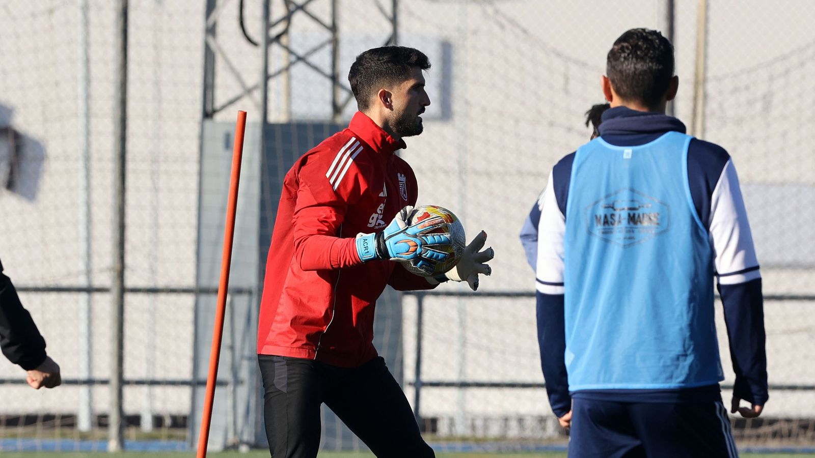 Imágenes del entrenamiento del Xerez CD en Picadueñas