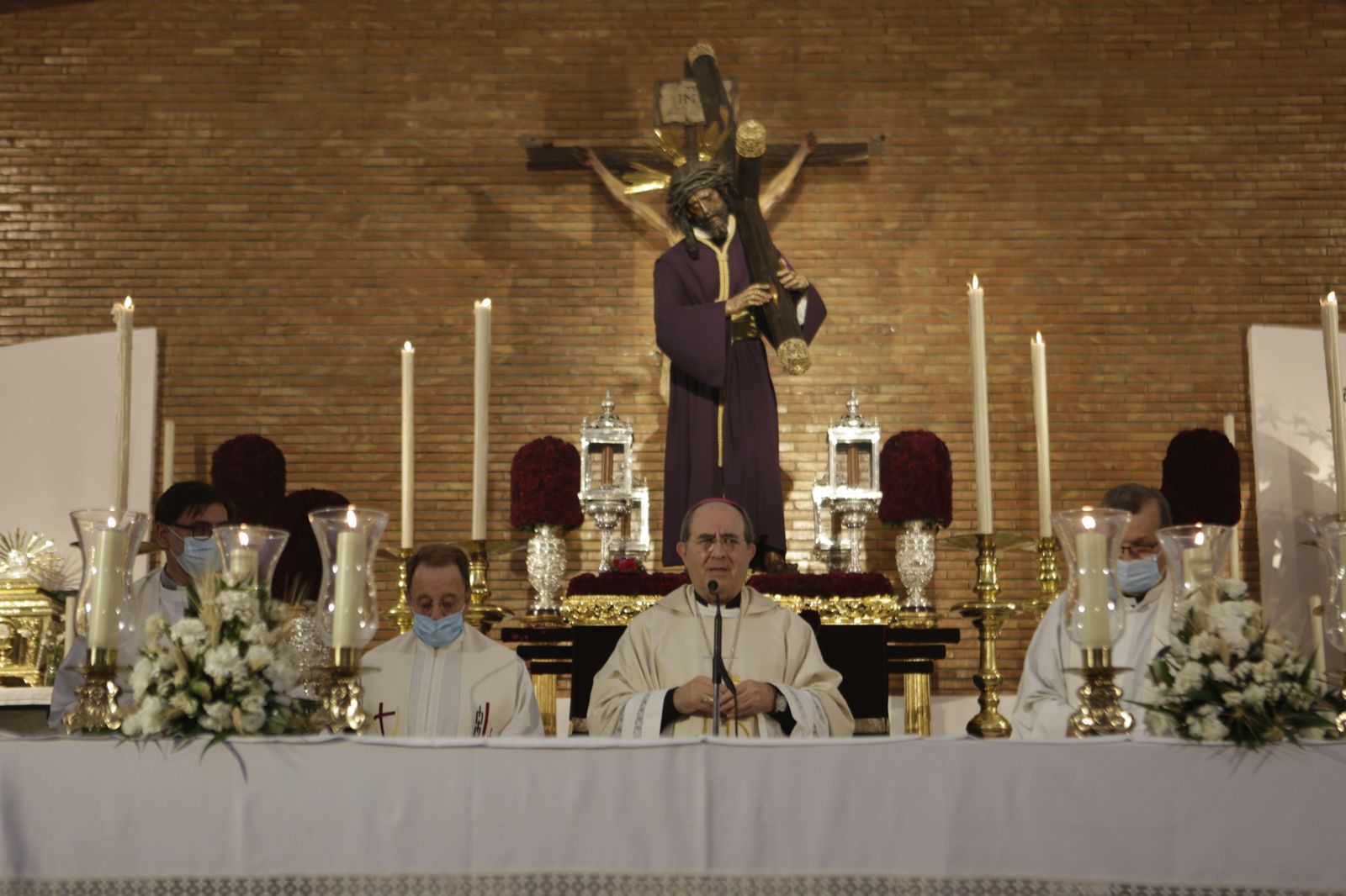 Primer viernes del Señor en Tres Barrios con la visita de monseñor Asenjo