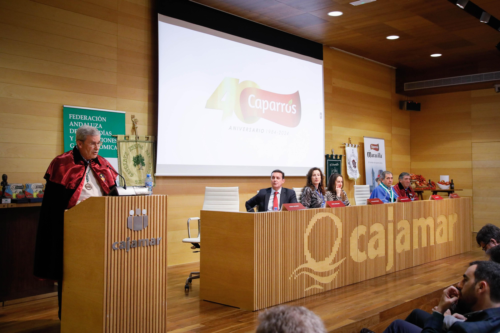Las mejores imágenes de las conferencias en el congreso gastronómico ofrecido por CAPARROS