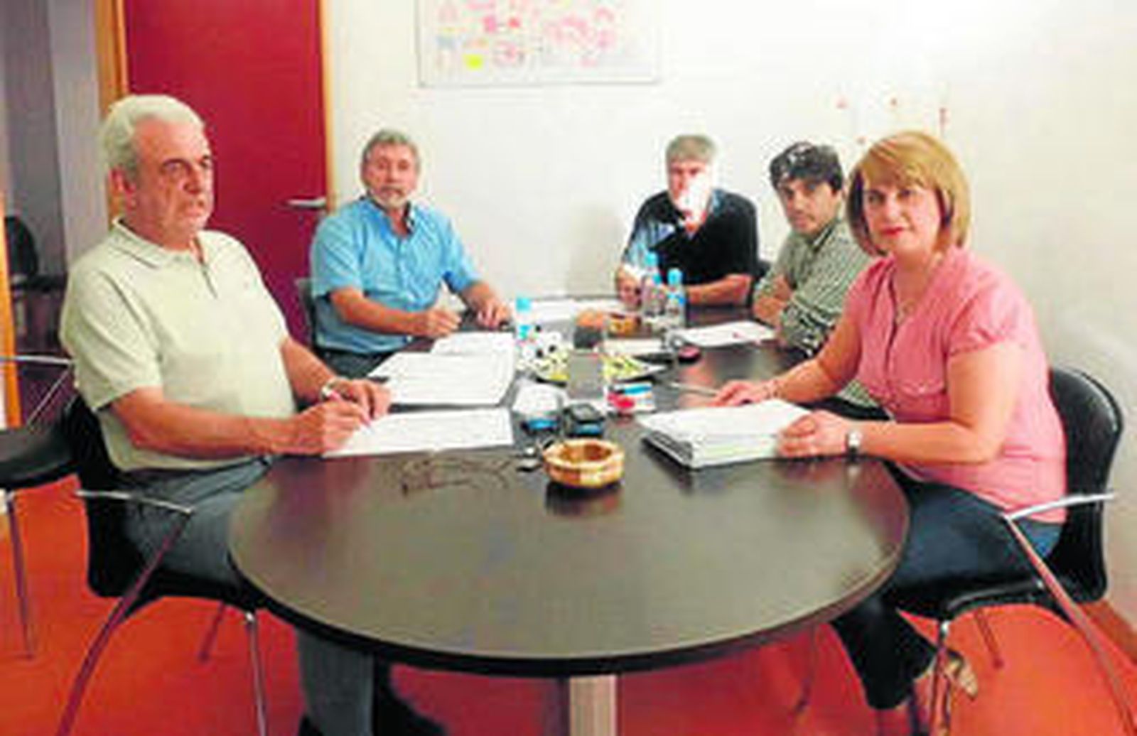 Reunión del consejo de administración de Ardepinsa.