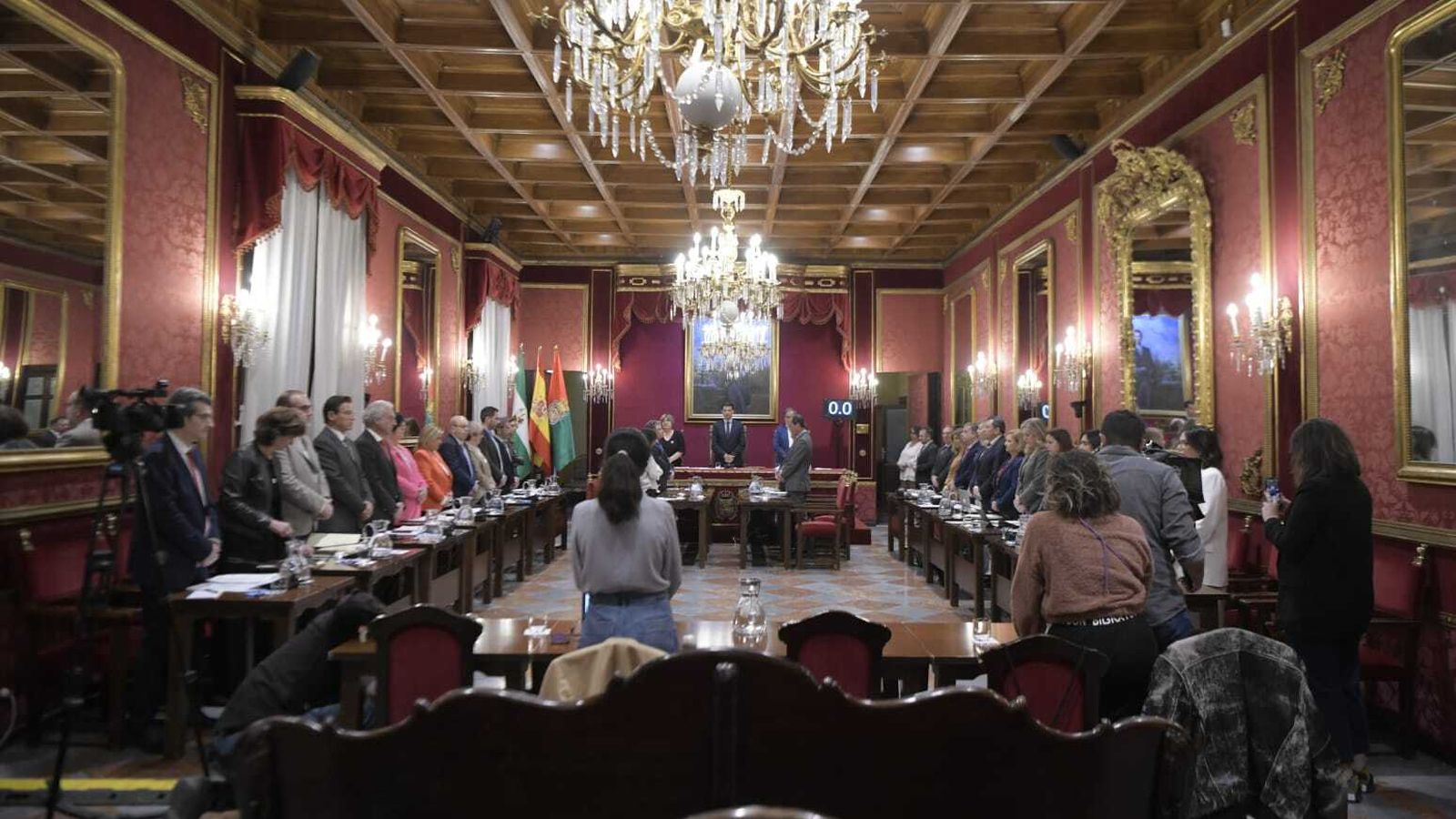 Pleno municipal de marzo en Granada.