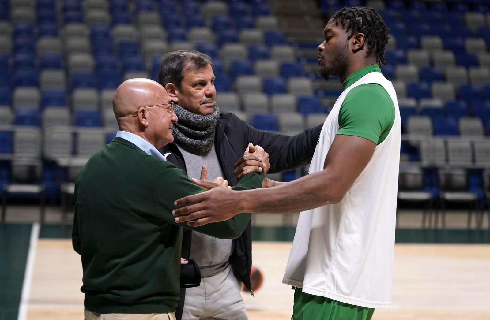 El primer entrenamiento de Cameron Oliver con el Unicaja, en fotos