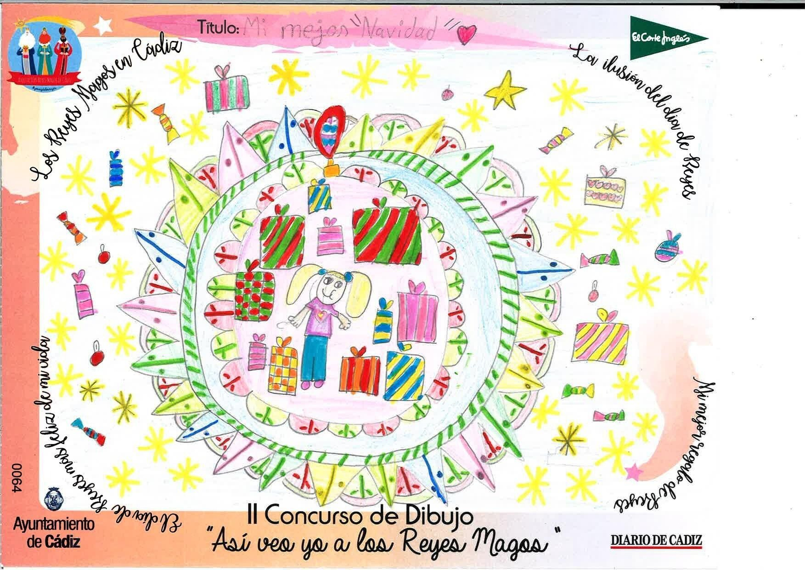 Las felicitaciones finalistas del II Concurso de Dibujo 'Así veo yo a los Reyes Magos'
