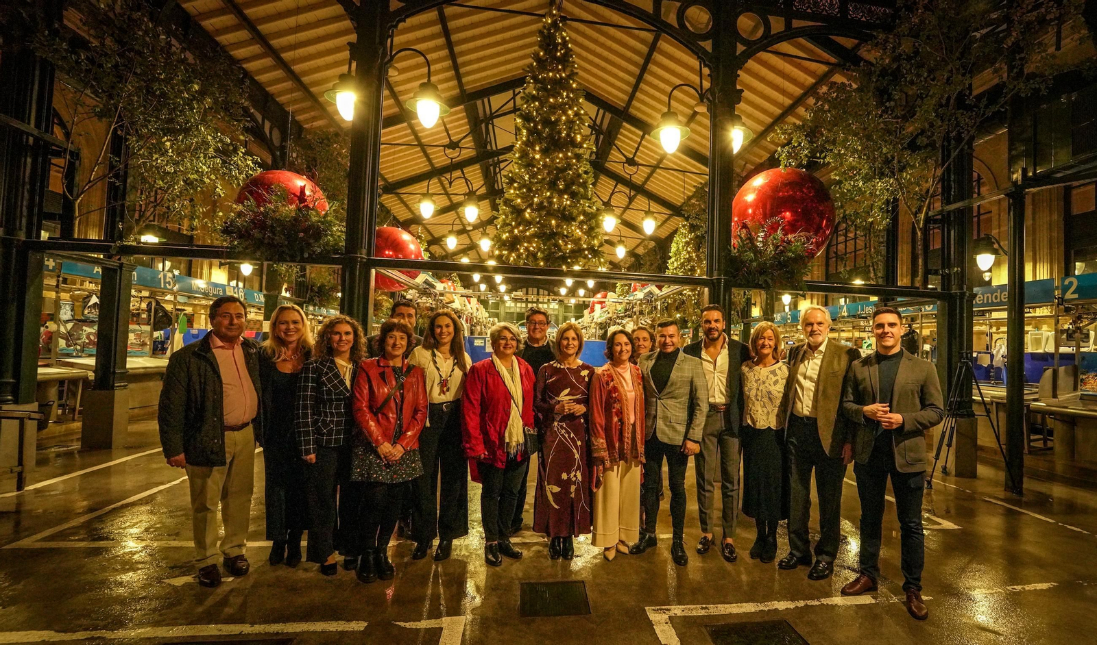 Imágenes del encendido Navideño en Jerez