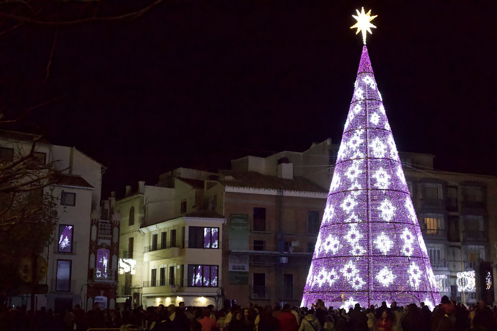 Así ha sido el encendido de luces en Jaén capital